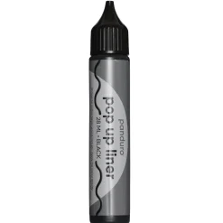 Pop Up Liner 28 ml sort – skriv & tegn med fikserbar gummimasse
