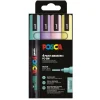 Posca PC-5M 4-pak Soft Pastel (1,8-2,5 mm)