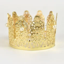 Prinsessekrone i guldmetal
