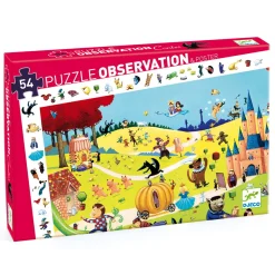 Puslespil Tales, børnepuslespil med 54 brikker, 61×38 cm