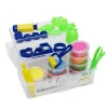 Rainbow Dough Kit, masser af farverig modellervoks, værktøj og forme!