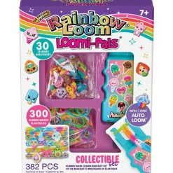 Rainbow Loom Loomi-Pals, 320 looms, 30 charms, 50 clips og armbåndsværktøj
