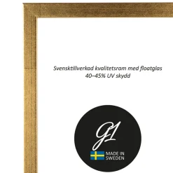 Ramme 2A Guld 40x50 cm