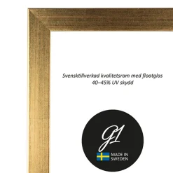 Ramme 6G Guld 70x100 cm