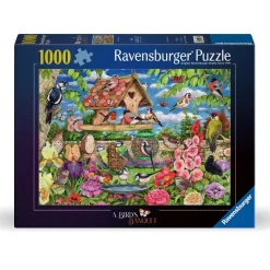 Ravensburger puslespil – A Birds Banquet. 1000 brikker, 70x50 cm.