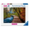 Ravensburger puslespil – Autumn Path, en efterårstur i skoven. 1000 brikker, 70x50 cm.