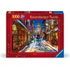 Ravensburger puslespil – Christmas Time, julemotiv fra London. 1000 brikker, 70x50 cm.