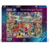 Ravensburger puslespil – Christmas #29, et dejligt julepuslespil. 1000 brikker, 70x50 cm.