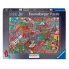 Ravensburger puslespil – Grandparents Hideaway. 1000 brikker, 70x50 cm.