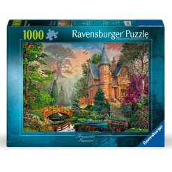Ravensburger puslespil – Terracotta Mansion. 1000 brikker, 70x50 cm.