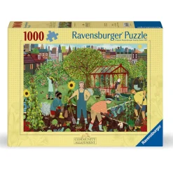 Ravensburger puslespil – The Allotment. 1000 brikker, 70x50 cm.