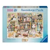 Ravensburger puslespil – Vintage no. 15 – Crazy Cats. 1000 brikker, 70x50 cm.