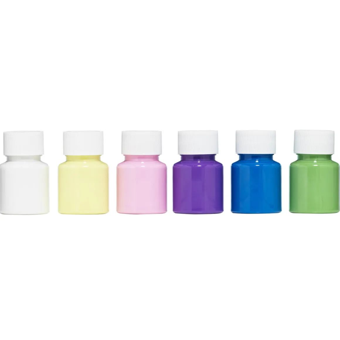 Ready Mix Tempera, hobbyfarve til børn, 6×30 ml i pastelfarver