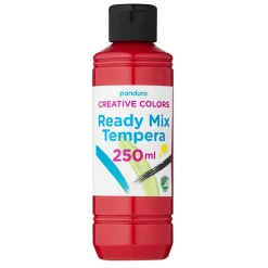 Ready Mix tempera 250 ml rød