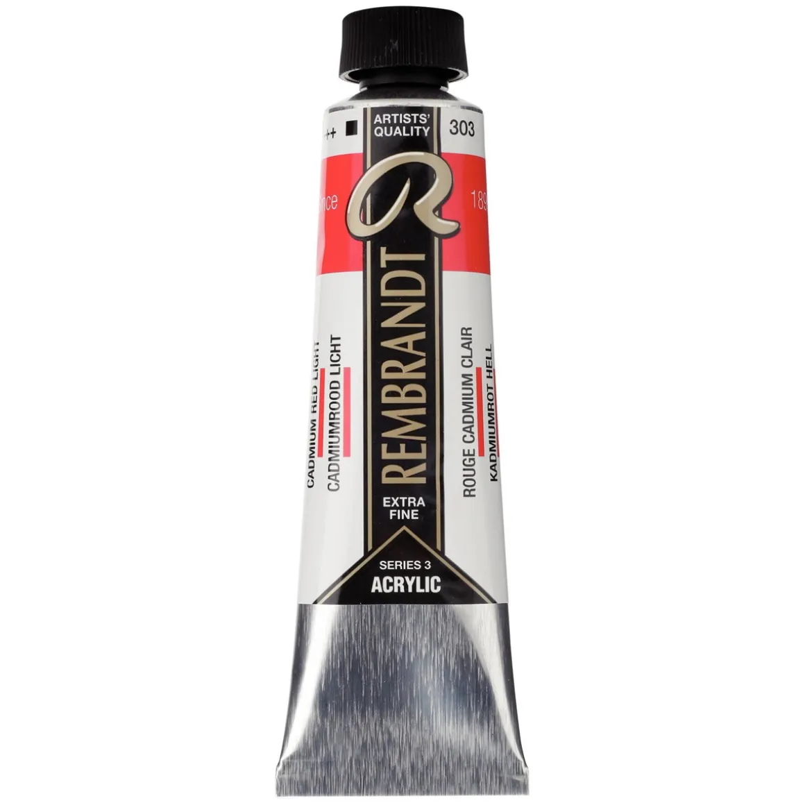 Rembrandt akrylfarve 40 ml Cadmium Red Light - 303