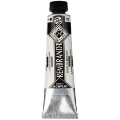 Rembrandt akrylfarve 40 ml Lamp Black - 702