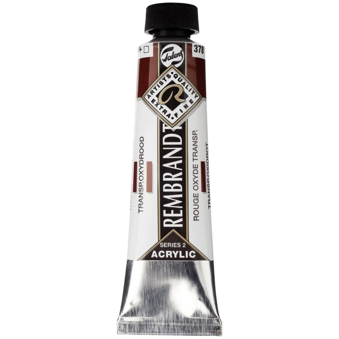 Rembrandt akrylfarve 40 ml Transparent Oxide Red - 378