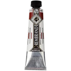 Rembrandt akrylfarve 40 ml Transparent Oxide Brown - 426