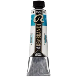 Rembrandt akrylfarve 40 ml Turquoise Blue - 522