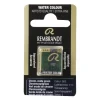 Rembrandt akvarelfarve half pan – Chromium Oxide Green 668