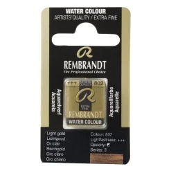 Rembrandt akvarelfarve half pan – Copper 805
