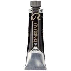Rembrandt oliefarve 40 ml Oxide Black - 735