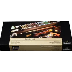 Rembrandt oliefarver Traditional box – 16 farver