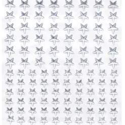Rhinestone stickers stjerner krystal – 216 stjerneformede stickers. Ø8/10 mm