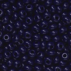 Rocaillesperle 6/0 marineblå uigennemsigtig