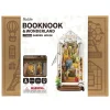 Rolife DIY Booknook Garden House bogstøtte miniature – TGB06, 110×241×203 mm