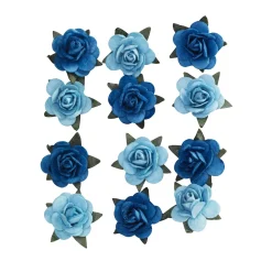 Roser Light Blue papir 12 stk.