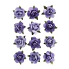Roser Purple papir 12 stk.