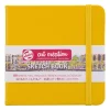 Royal Talens Art Creation Sketch skitsebog 12×12 cm, gult omslag – 140 g/m², 80 ark