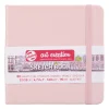 Royal Talens Art Creation Sketch skitsebog 12x12 cm, rosa omslag – 140 g/m², 80 ark