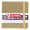 Royal Talens Art Creation Sketch skitsebog 12×12 cm, gyldent omslag – 140 g/m², 80 ark