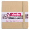 Royal Talens Art Creation Sketch skitsebog 12x12 cm, naturfarvet omslag – 140 g/m², 80 ark