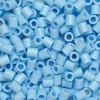 Rørperler Midi 1000 pastelblå, Ø5 mm