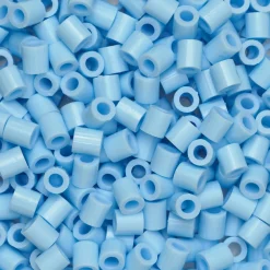 Rørperler Midi 1000 pastelblå, Ø5 mm