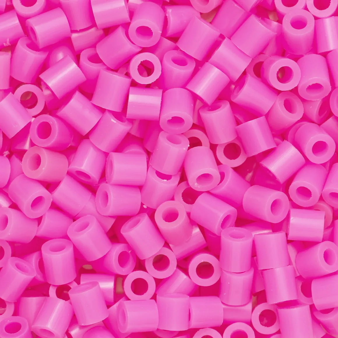 Rørperler Midi 1000 stk. bubblegum rosa, Ø5 mm