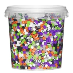 Rørperler Midi 5000 stk. i skrækindjagende halloweenmix! Ø5 mm