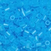Rørperler Midi 1000 stk. lyseblå gennemsigtige, Ø5 mm