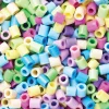Rørperler Midi 6000 stk. mix i pastelfarver, Ø5 mm