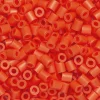 Rørperler Midi 1000 stk. mørk orange, Ø5 mm