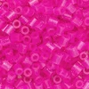 Rørperler Midi 1000 stk. rosa med glitter, Ø5 mm