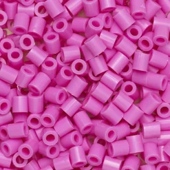 Rørperler Midi 1000 stk. rosa, Ø5 mm