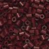 Rørperler Midi 1000 stk. vinrød, Ø5 mm