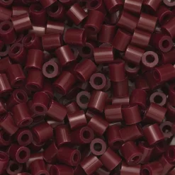 Rørperler Midi 1000 stk. vinrød, Ø5 mm