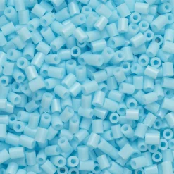 Rørperler Mini 1000 stk. lyseblå, Ø2,5 mm