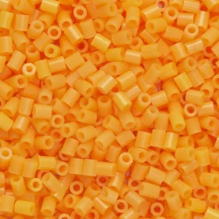 Rørperler Mini 1000 stk orange, Ø2,5 mm