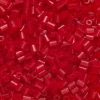 Rørperler Mini 1000 stk rød, Ø2,5 mm